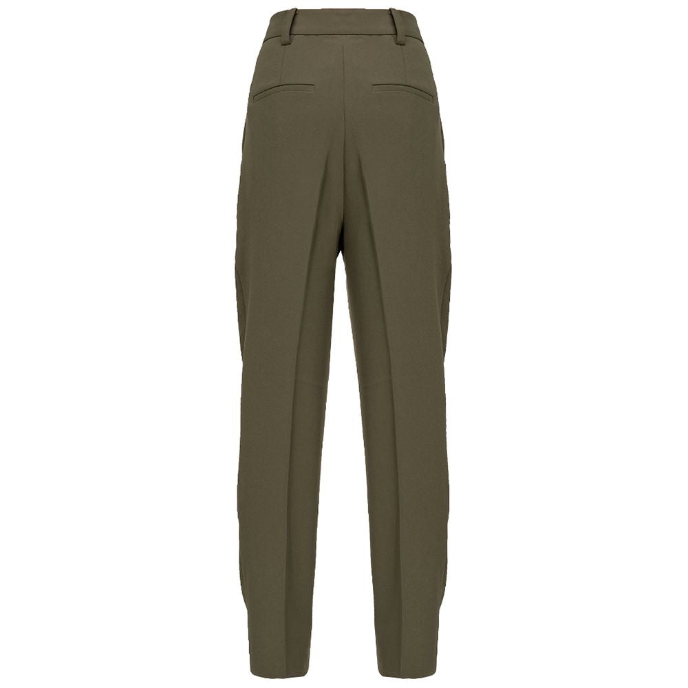 Pantalones vaqueros y pantalón de poliéster verde PINKO