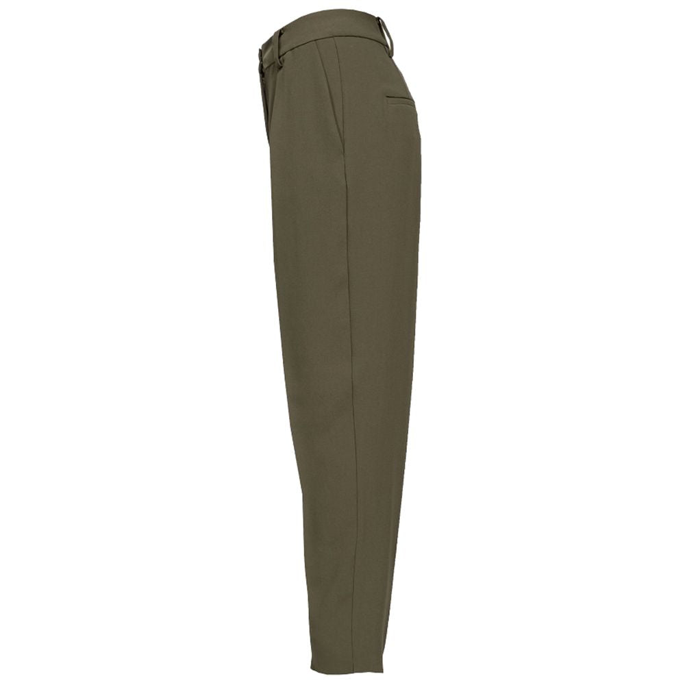 Pantalones vaqueros y pantalón de poliéster verde PINKO
