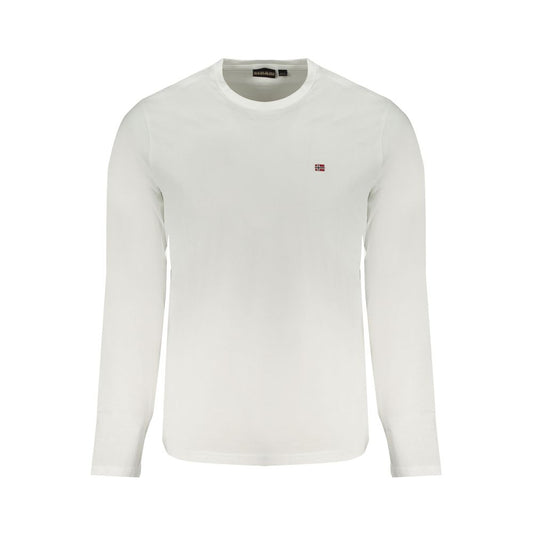 Camiseta de algodón blanca de Napapijri