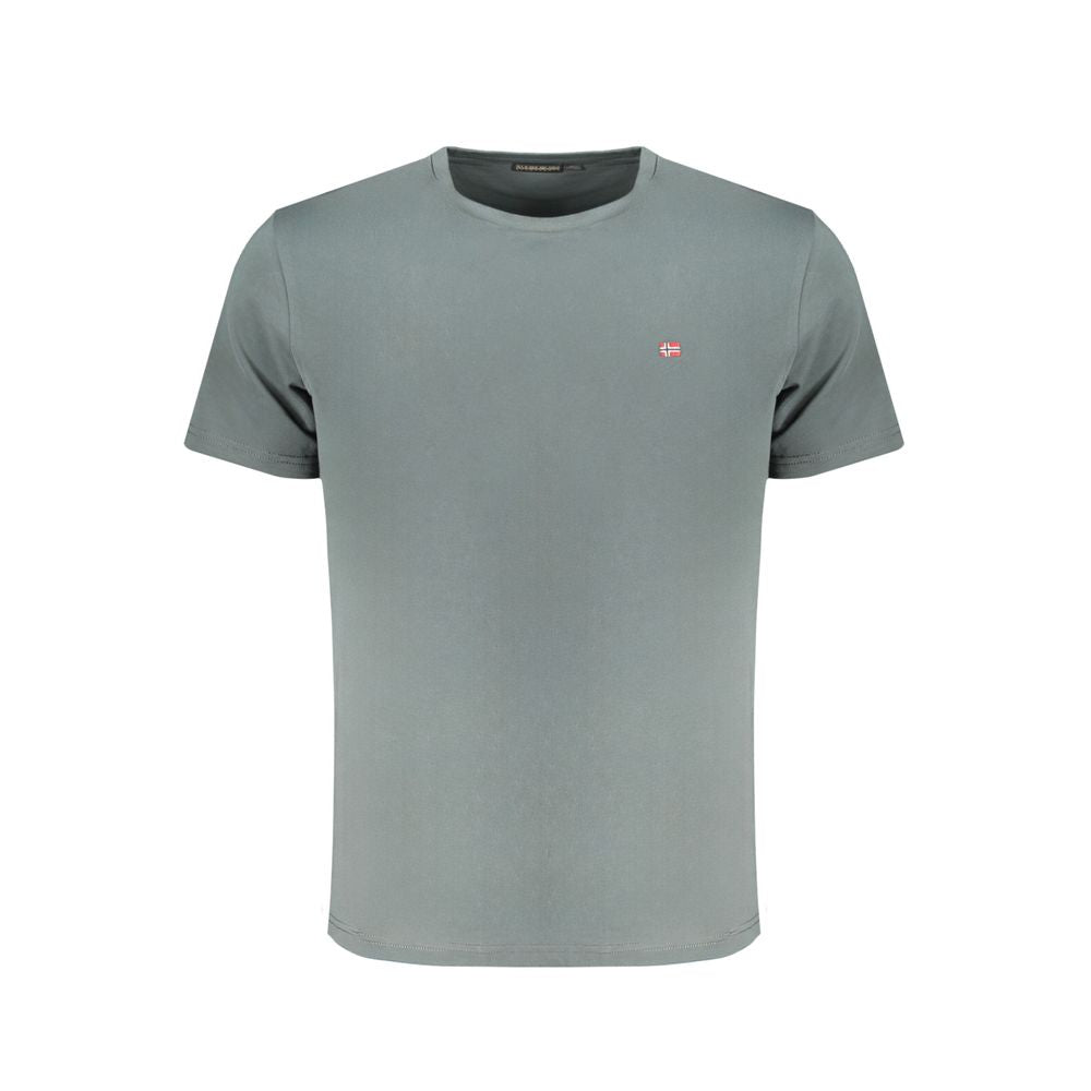 Camiseta de algodón verde de Napapijri