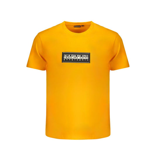 Camiseta de algodón naranja de Napapijri