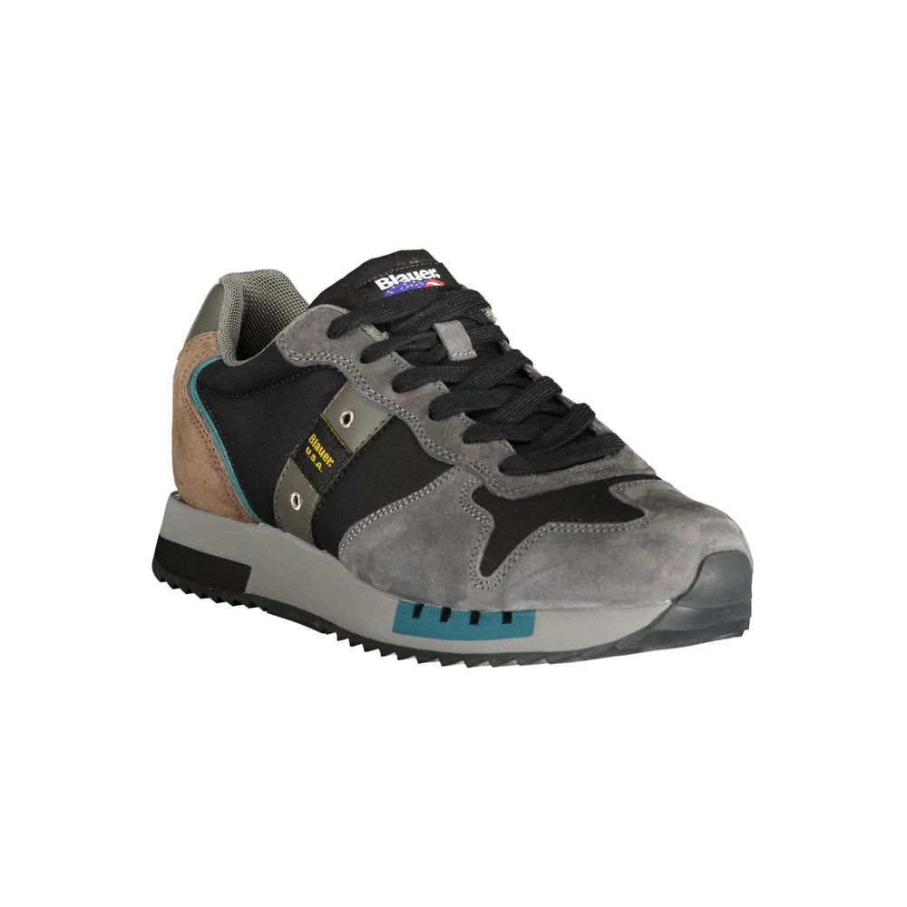 Zapatilla Blauer de poliéster gris