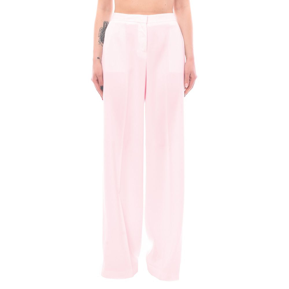 Pantalones vaqueros y pantalón de poliéster rosa PINKO