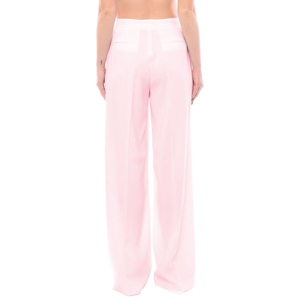 Pantalones vaqueros y pantalón de poliéster rosa PINKO