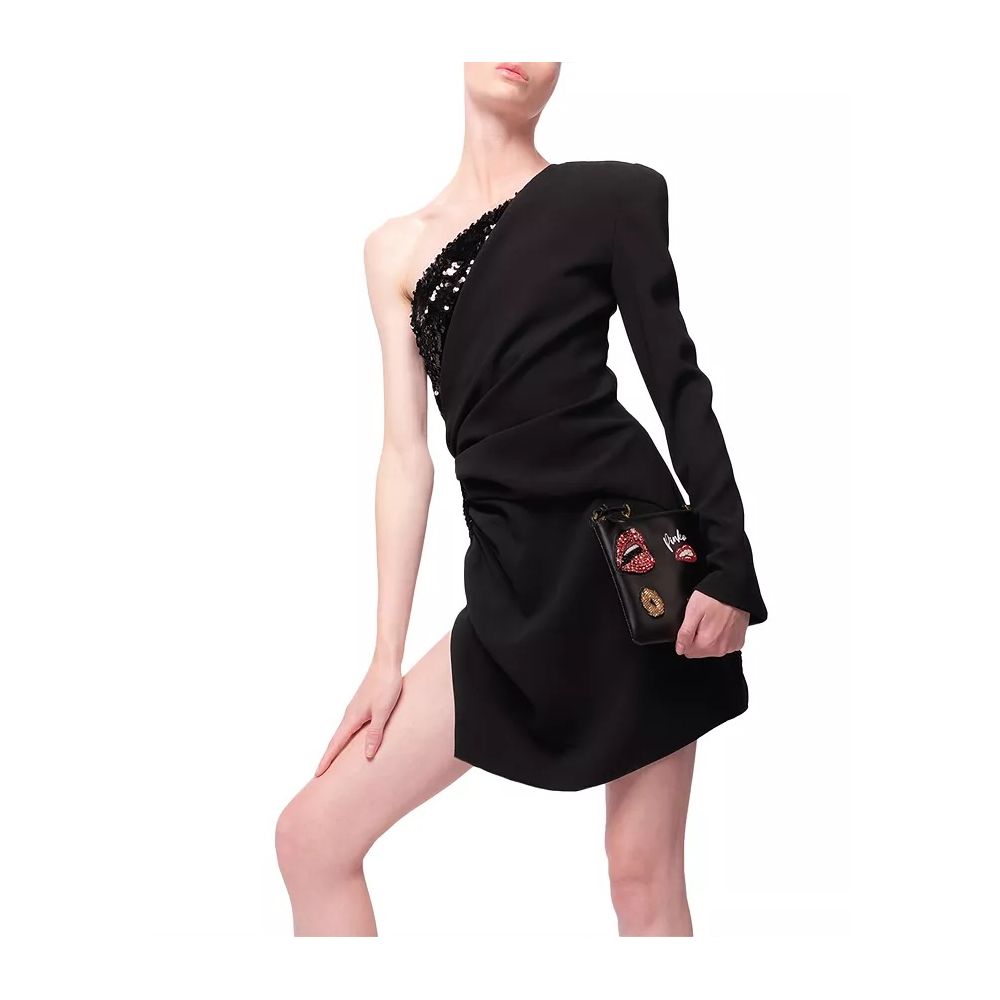 Vestido de poliéster negro PINKO