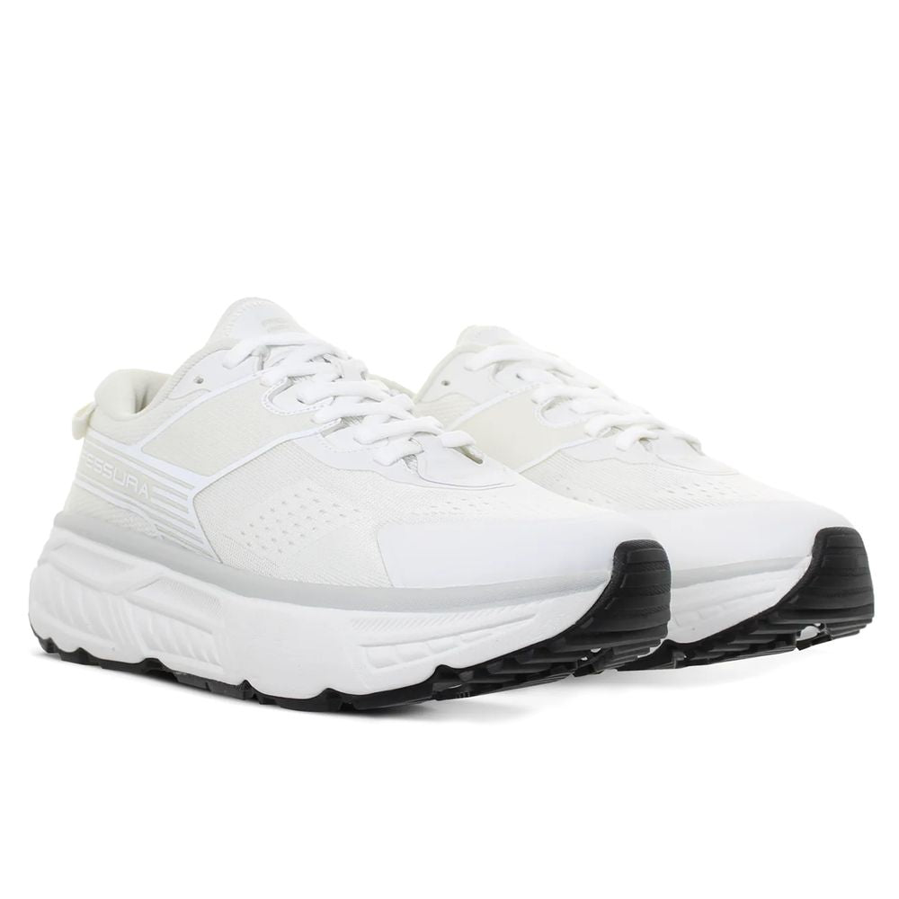 Zapatilla Fessura de nailon en color blanco