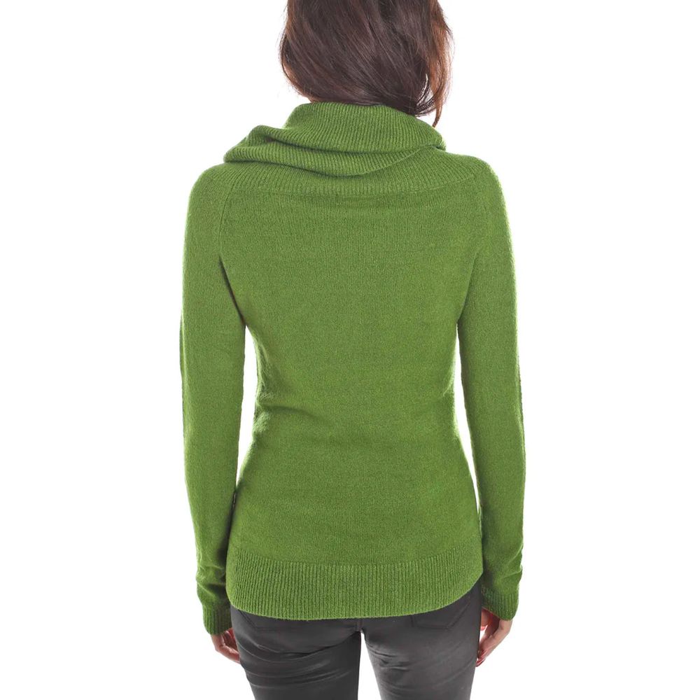 Suéter de viscosa verde Yes Zee