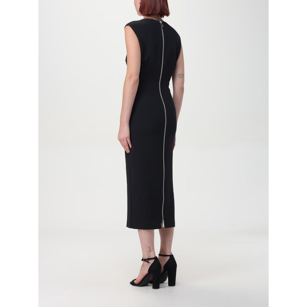 Vestido de viscosa negro PINKO