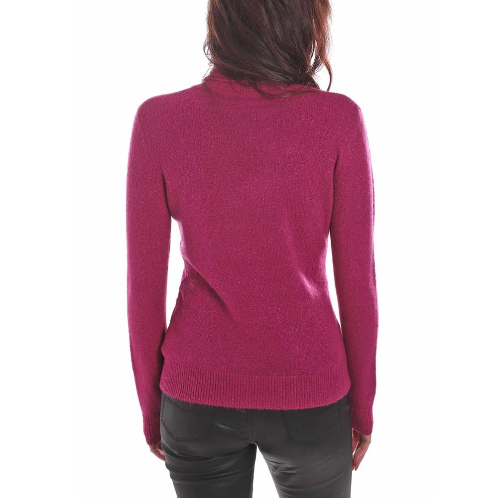 Suéter de viscosa fucsia Yes Zee