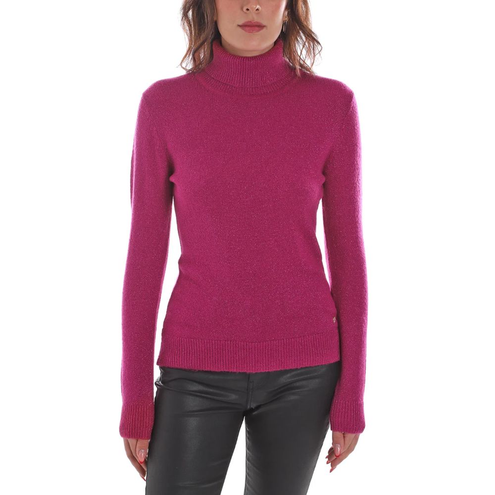 Suéter de viscosa fucsia Yes Zee