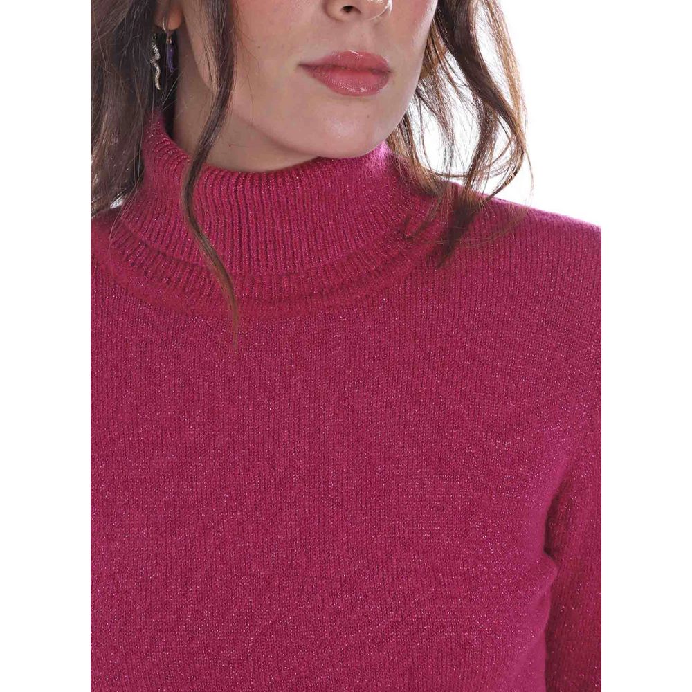 Suéter de viscosa fucsia Yes Zee
