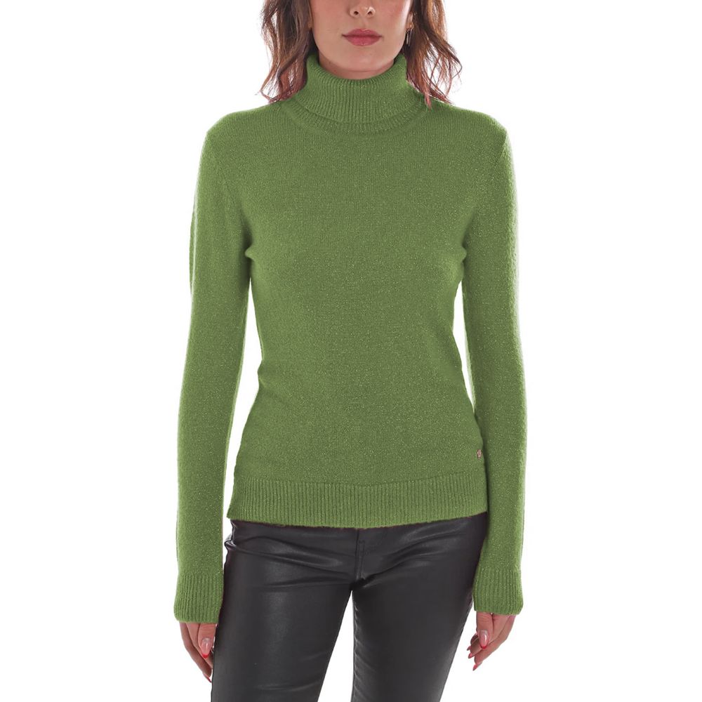 Suéter de viscosa verde Yes Zee