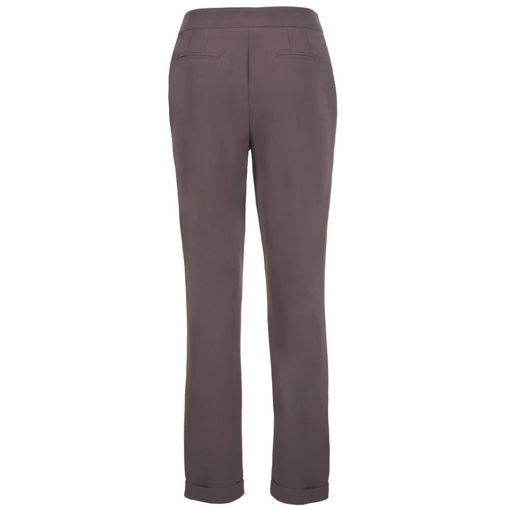Yes Zee - Pantalones vaqueros y pantalón de poliéster gris