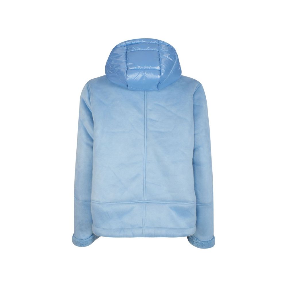 Chaquetas y abrigos de nailon azul claro Yes Zee