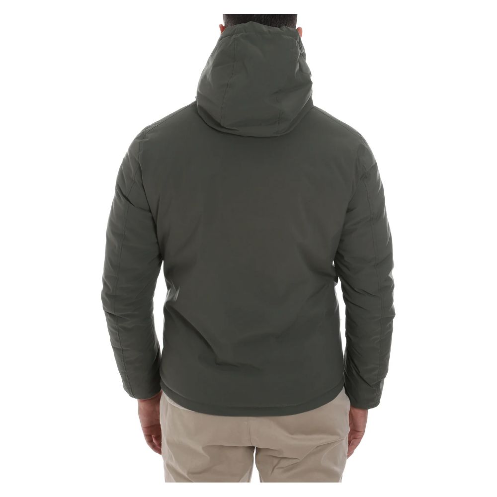Chaqueta de poliéster verde Yes Zee