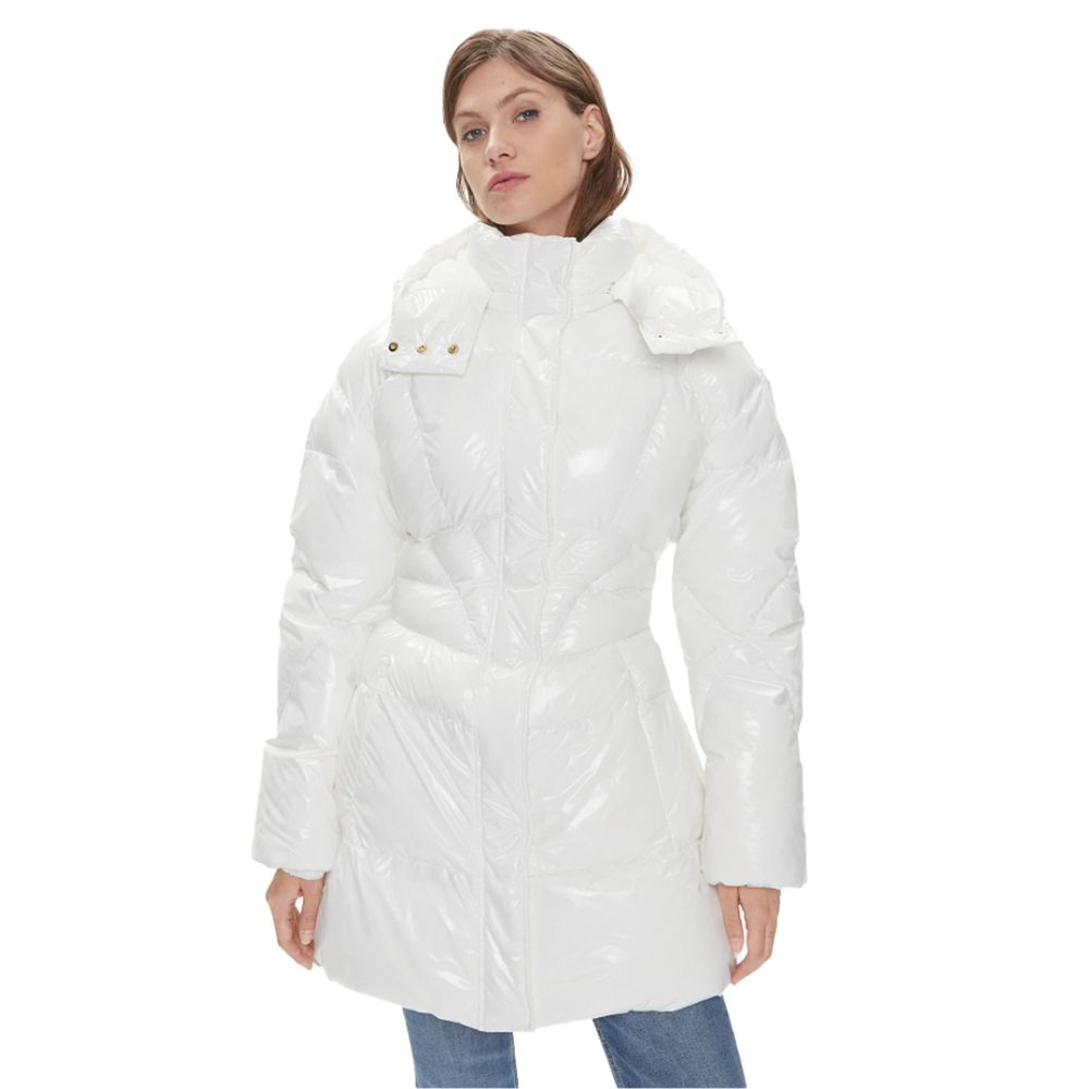 Chaquetas y abrigos de nailon blancos de PINKO
