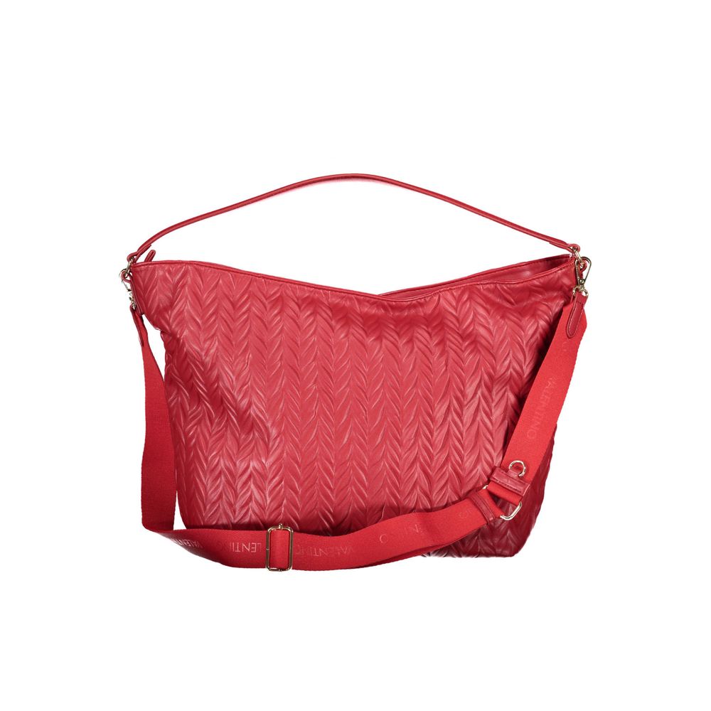 Bolso de mano de polietileno rojo de Valentino Bags
