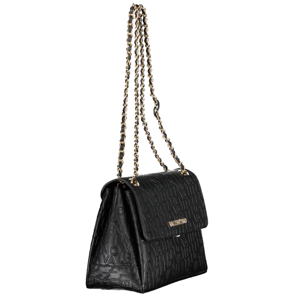Bolso de mano de polietileno negro de Valentino Bags