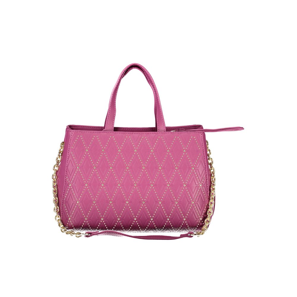 Bolso de mano de polietileno morado de Valentino Bags