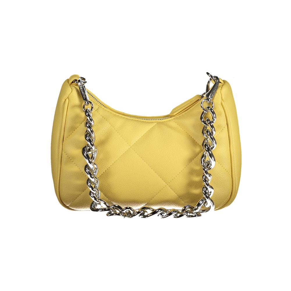 Bolso de mano de polietileno amarillo de Valentino Bags