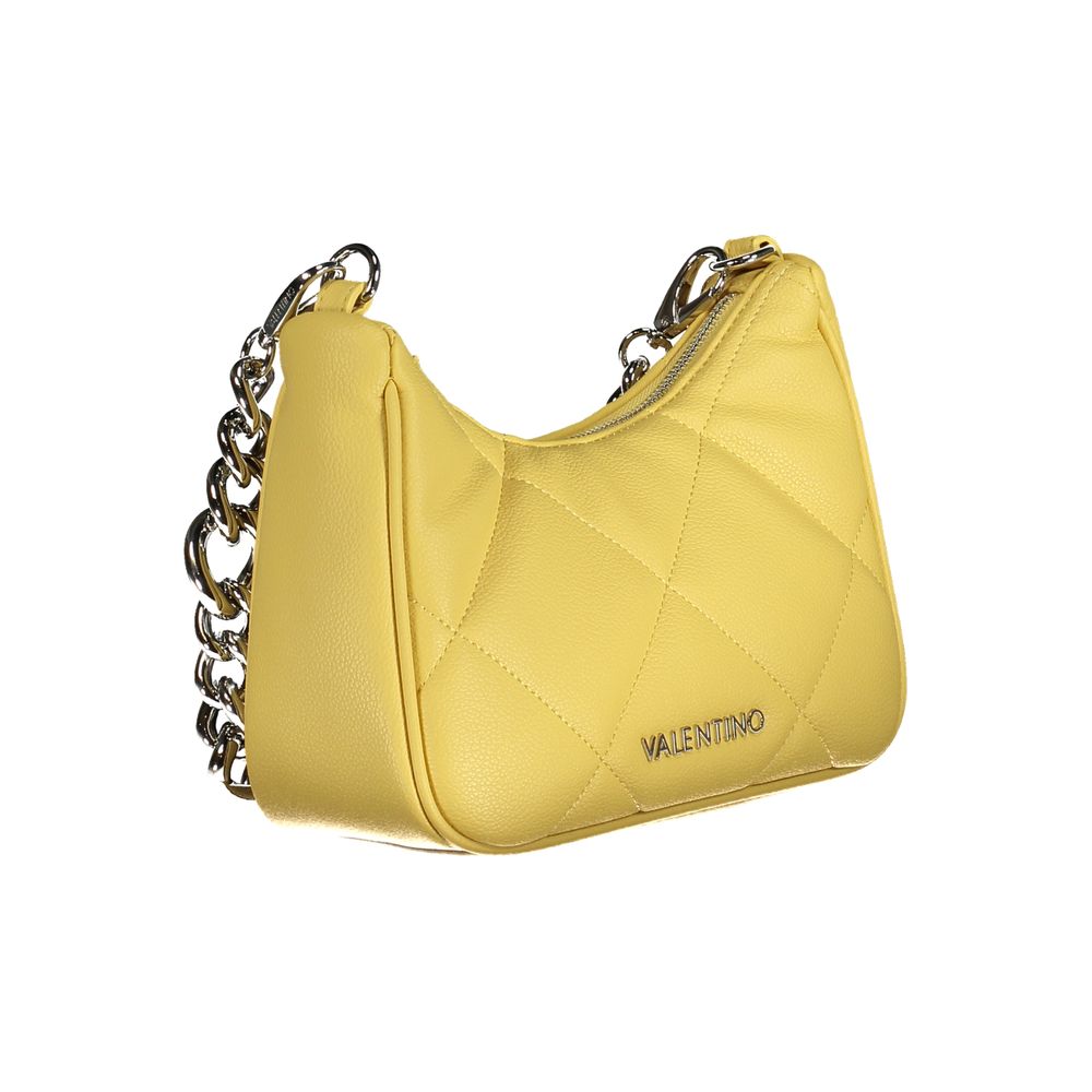 Bolso de mano de polietileno amarillo de Valentino Bags