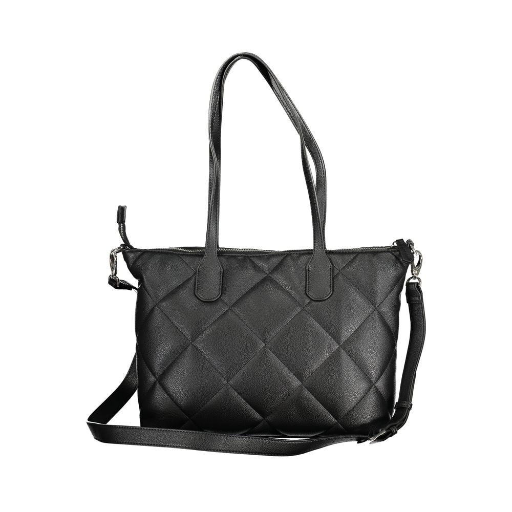 Bolso de mano de polietileno negro de Valentino Bags