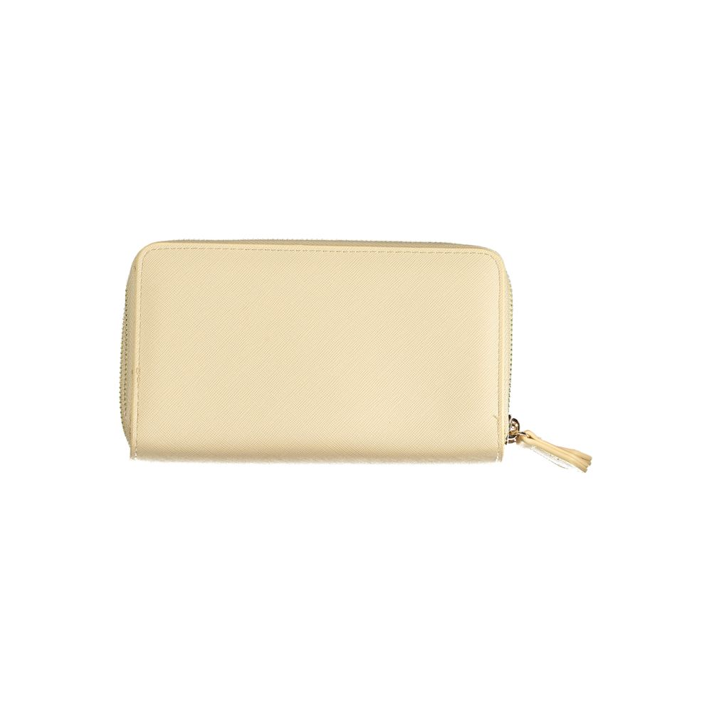 Cartera de polietileno beige de Valentino Bags