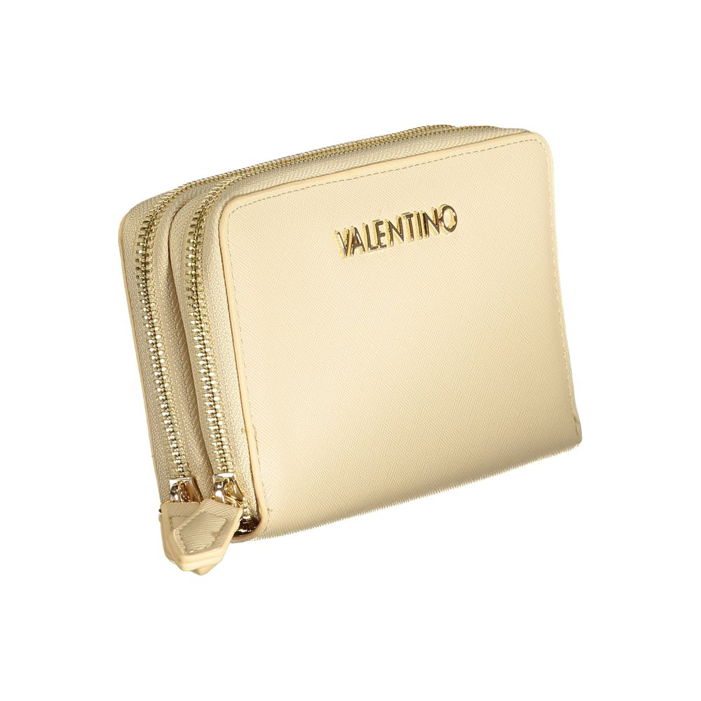 Cartera de polietileno beige de Valentino Bags