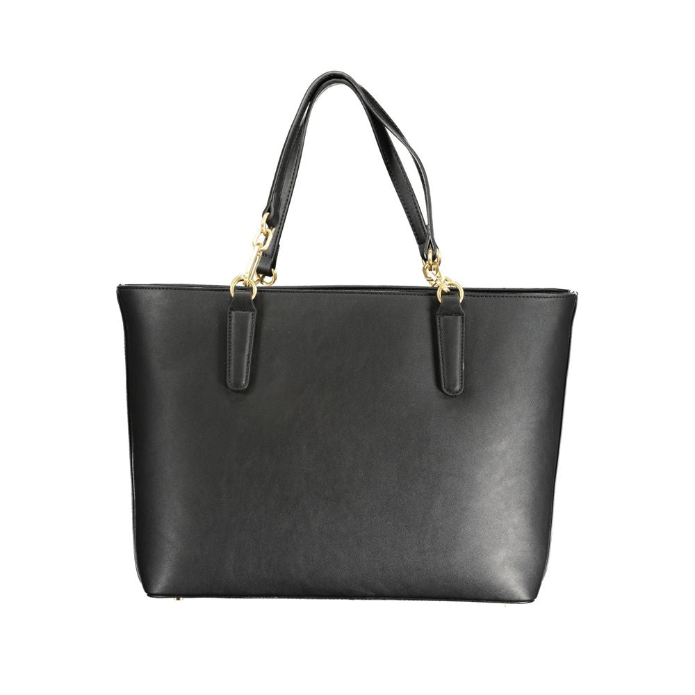Bolso de mano de polietileno negro de Valentino Bags