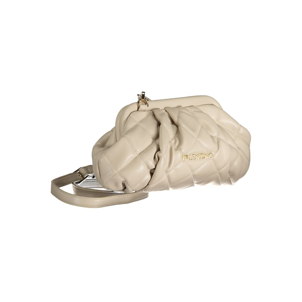 Bolso de mano de polietileno beige de Valentino Bags