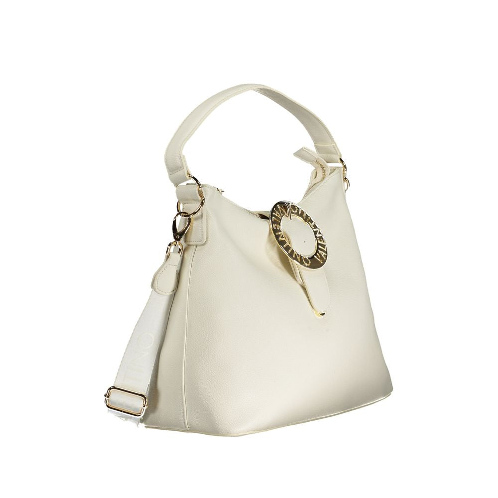 Bolso de mano de polietileno blanco de Valentino Bags
