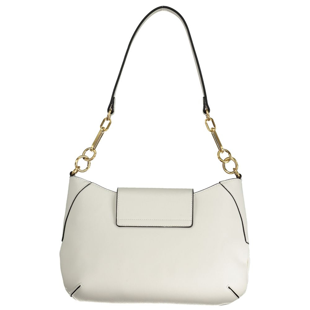 Bolso de mano de polietileno blanco de Valentino Bags