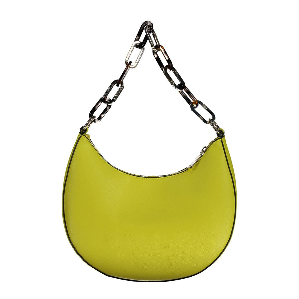 Bolso de mano de polietileno amarillo de Valentino Bags