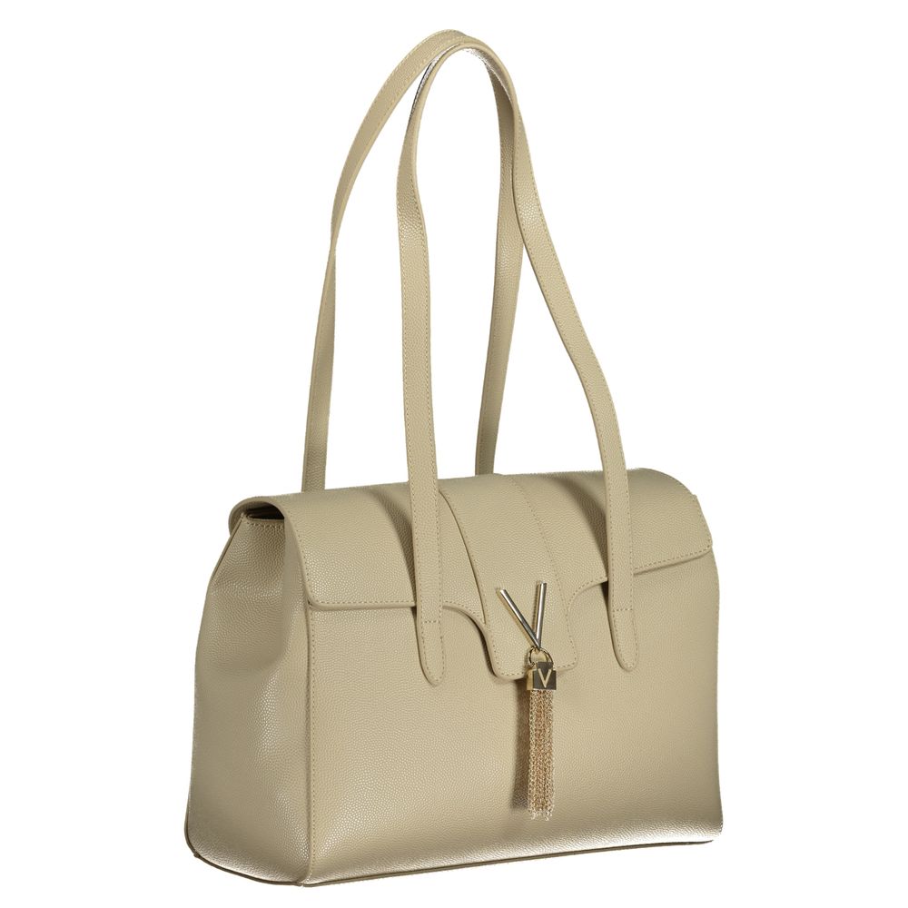 Bolso de mano de polietileno beige de Valentino Bags