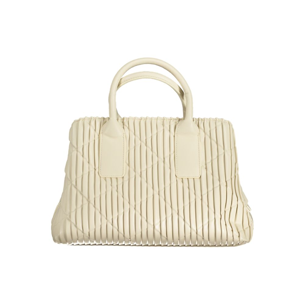 Bolso de mano de polietileno beige de Valentino Bags