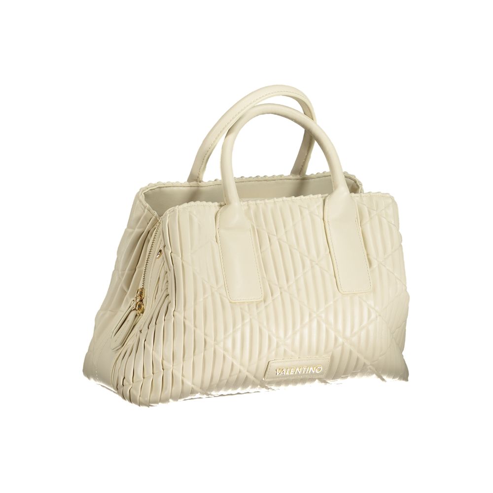 Bolso de mano de polietileno beige de Valentino Bags