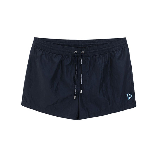 Traje de baño de poliéster azul Dolce & Gabbana