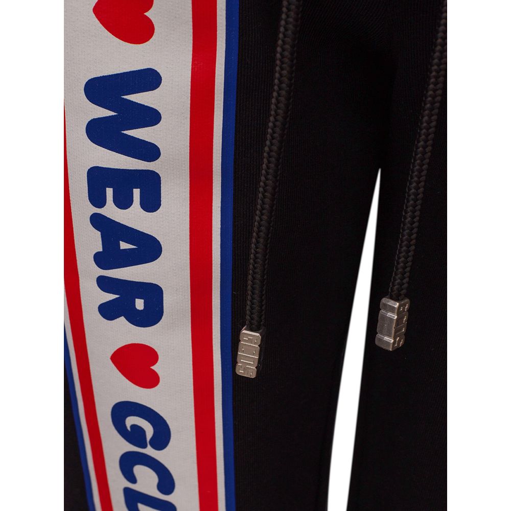 Pantalones y jeans de algodón negro GCDS