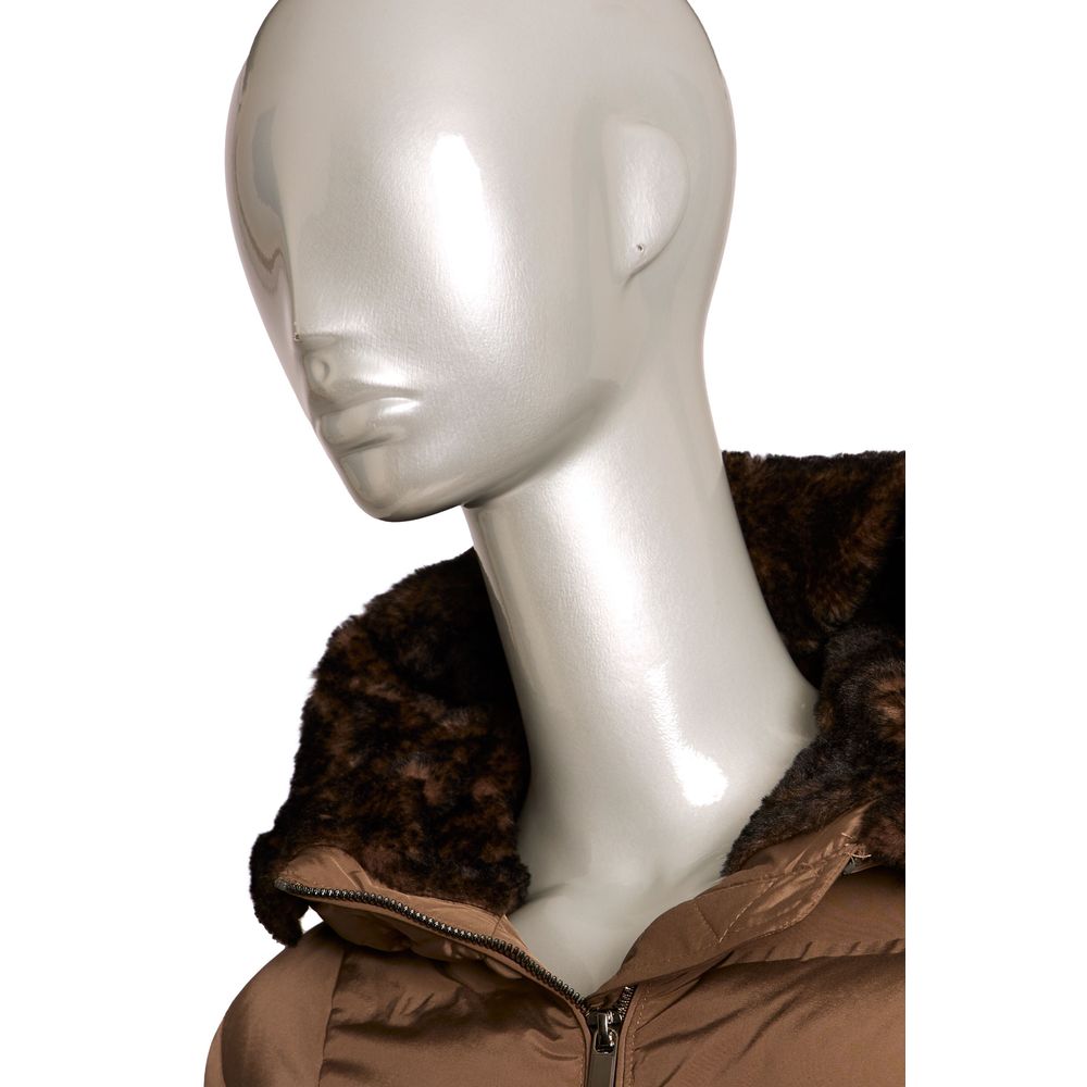 Chaquetas y abrigos de poliéster marrón Baldinini Trend