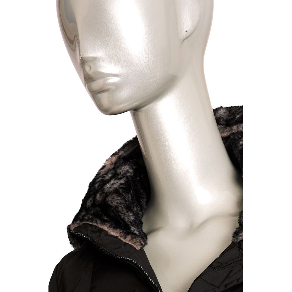 Chaquetas y abrigos de poliéster negros Baldinini Trend