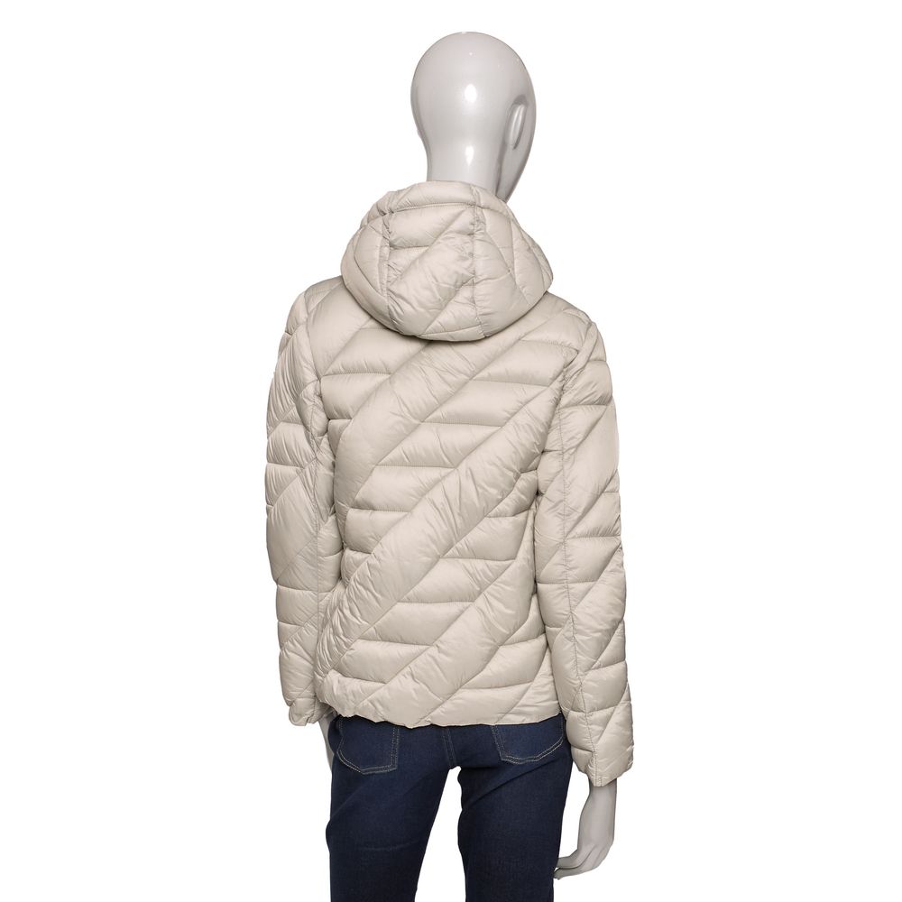 Chaquetas y abrigos de poliéster plateados Baldinini Trend