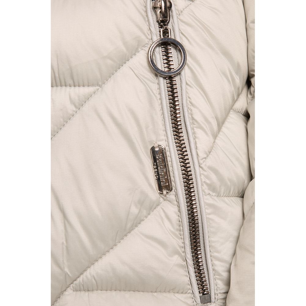 Chaquetas y abrigos de poliéster plateados Baldinini Trend