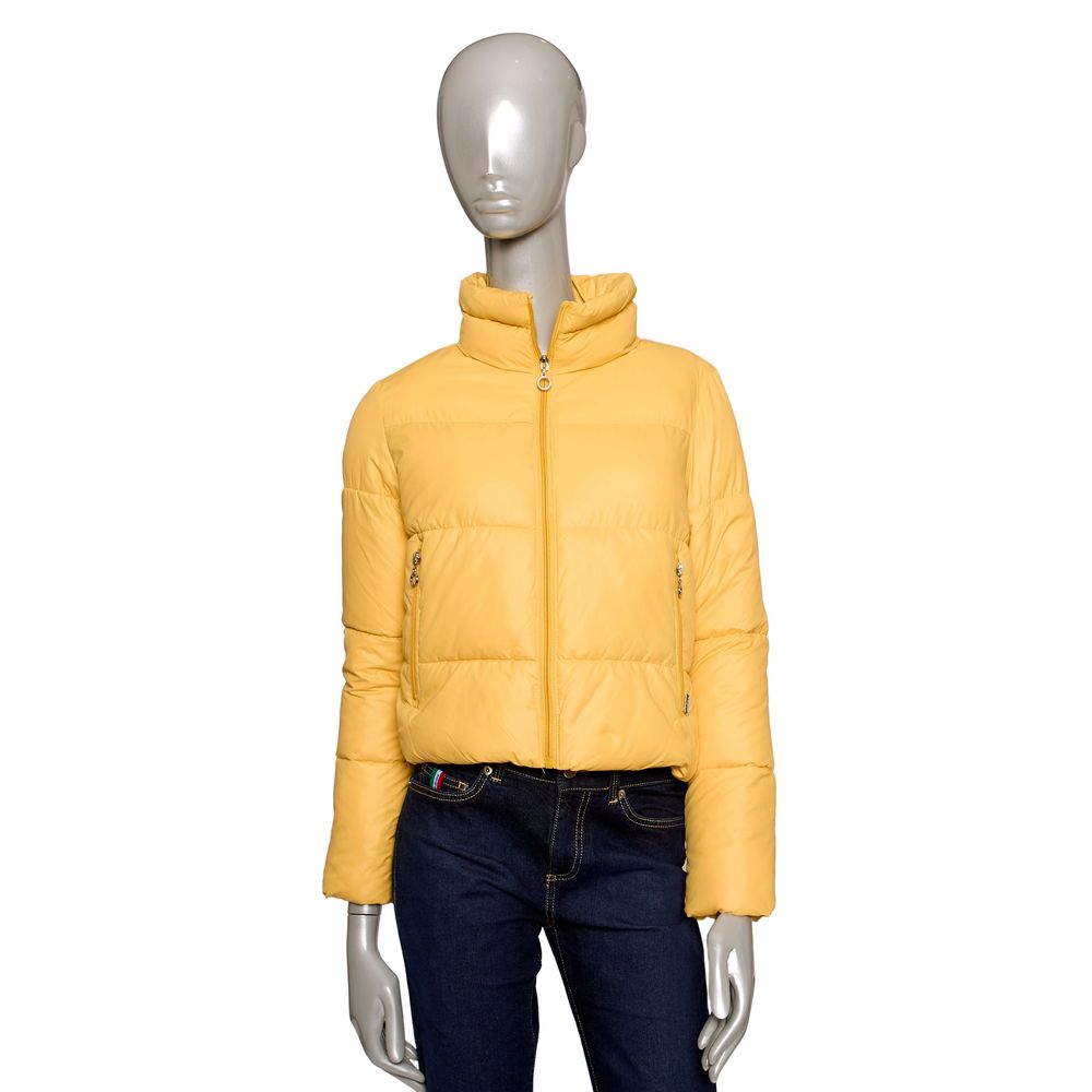 Chaquetas y abrigos de poliéster amarillo Baldinini Trend