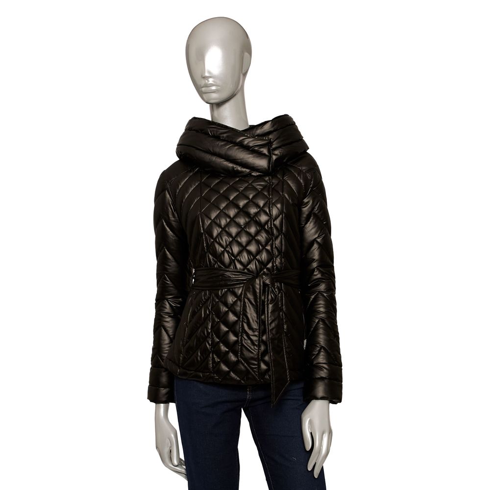 Chaquetas y abrigos de poliéster negros Baldinini Trend