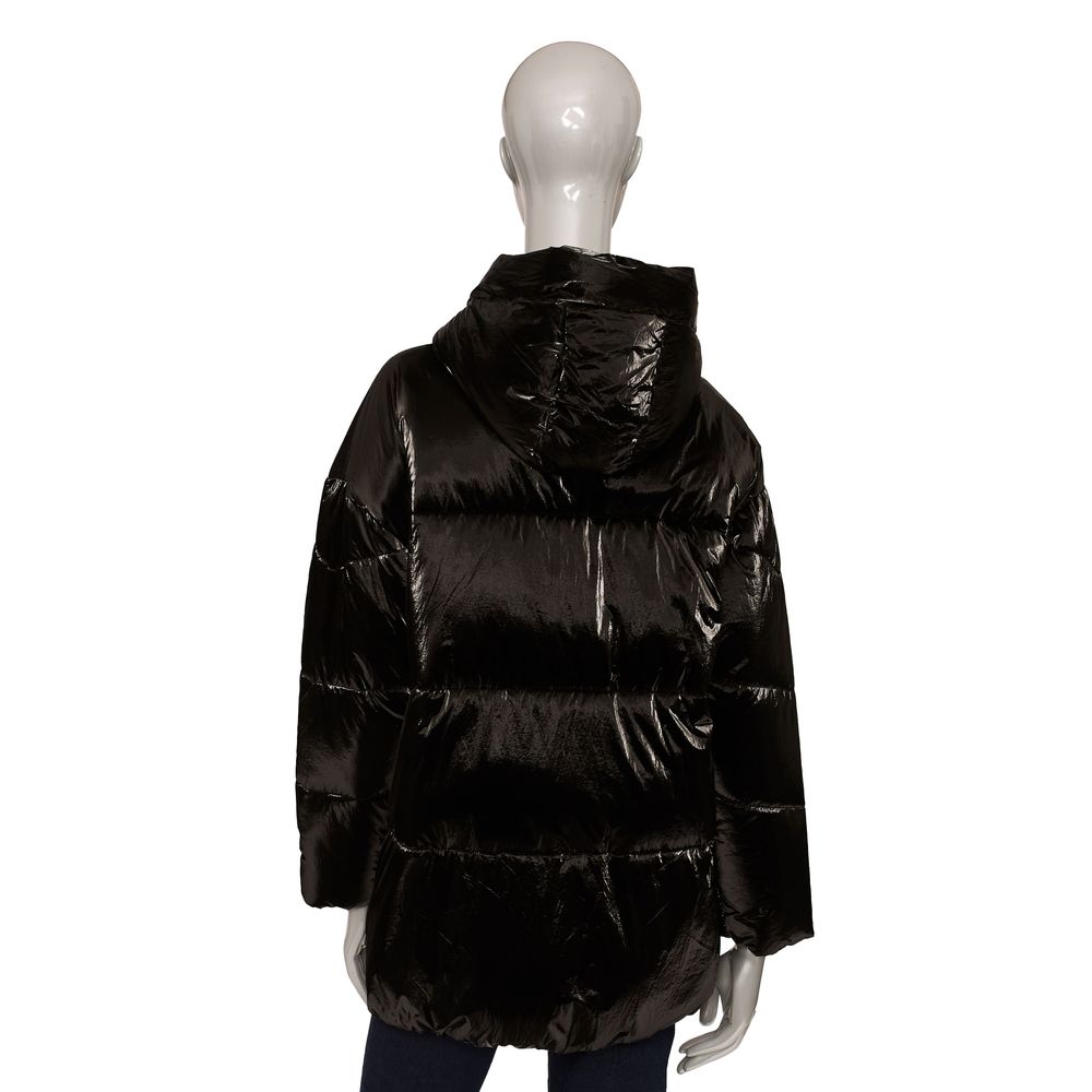 Chaquetas y abrigos de poliéster negros Baldinini Trend