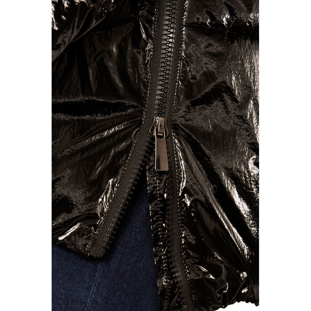 Chaquetas y abrigos de poliéster negros Baldinini Trend