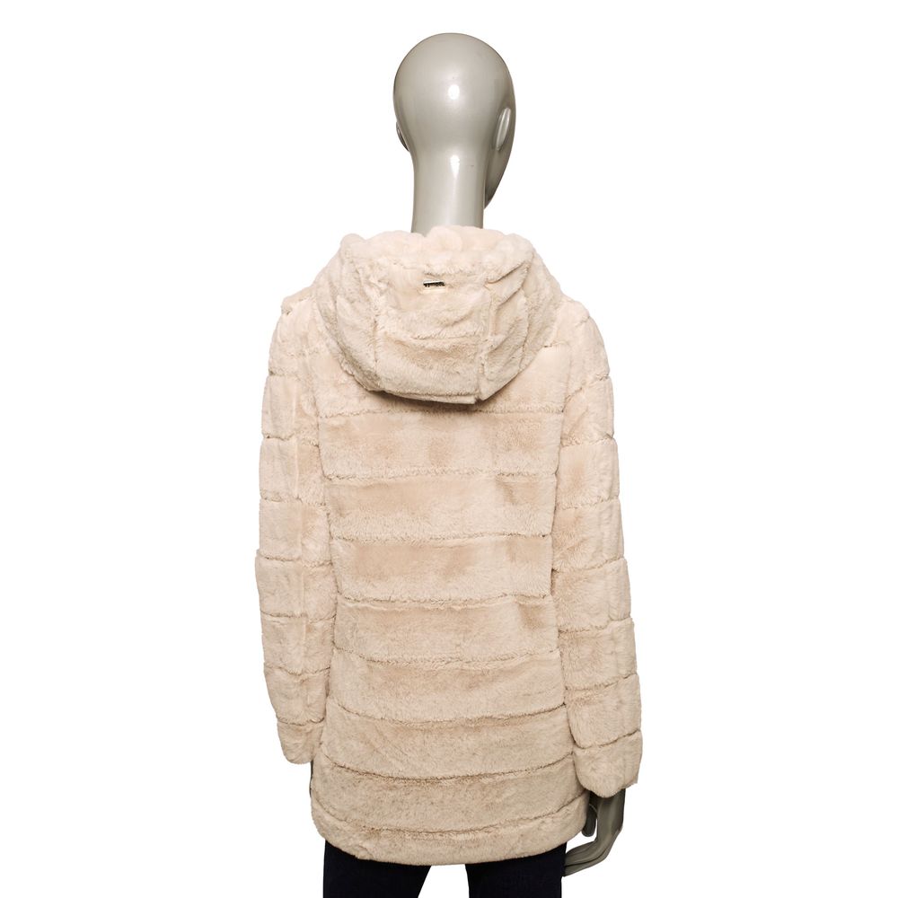 Chaquetas y abrigos de poliéster beige Baldinini Trend
