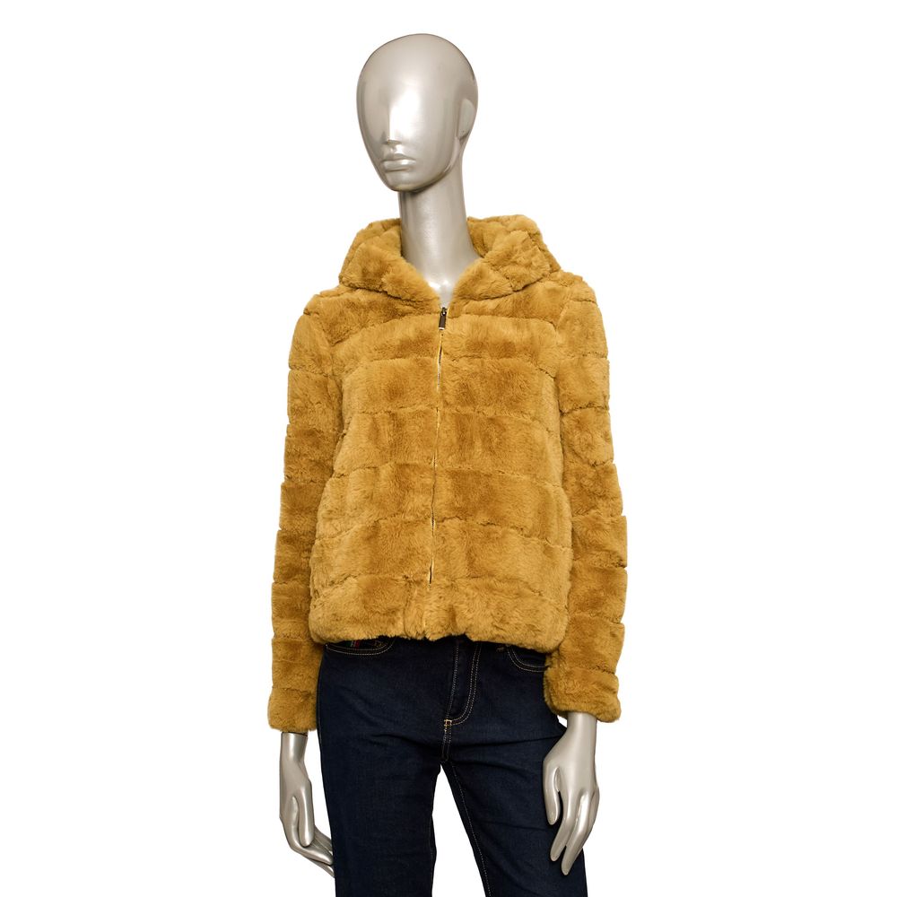 Chaquetas y abrigos de poliéster amarillo Baldinini Trend