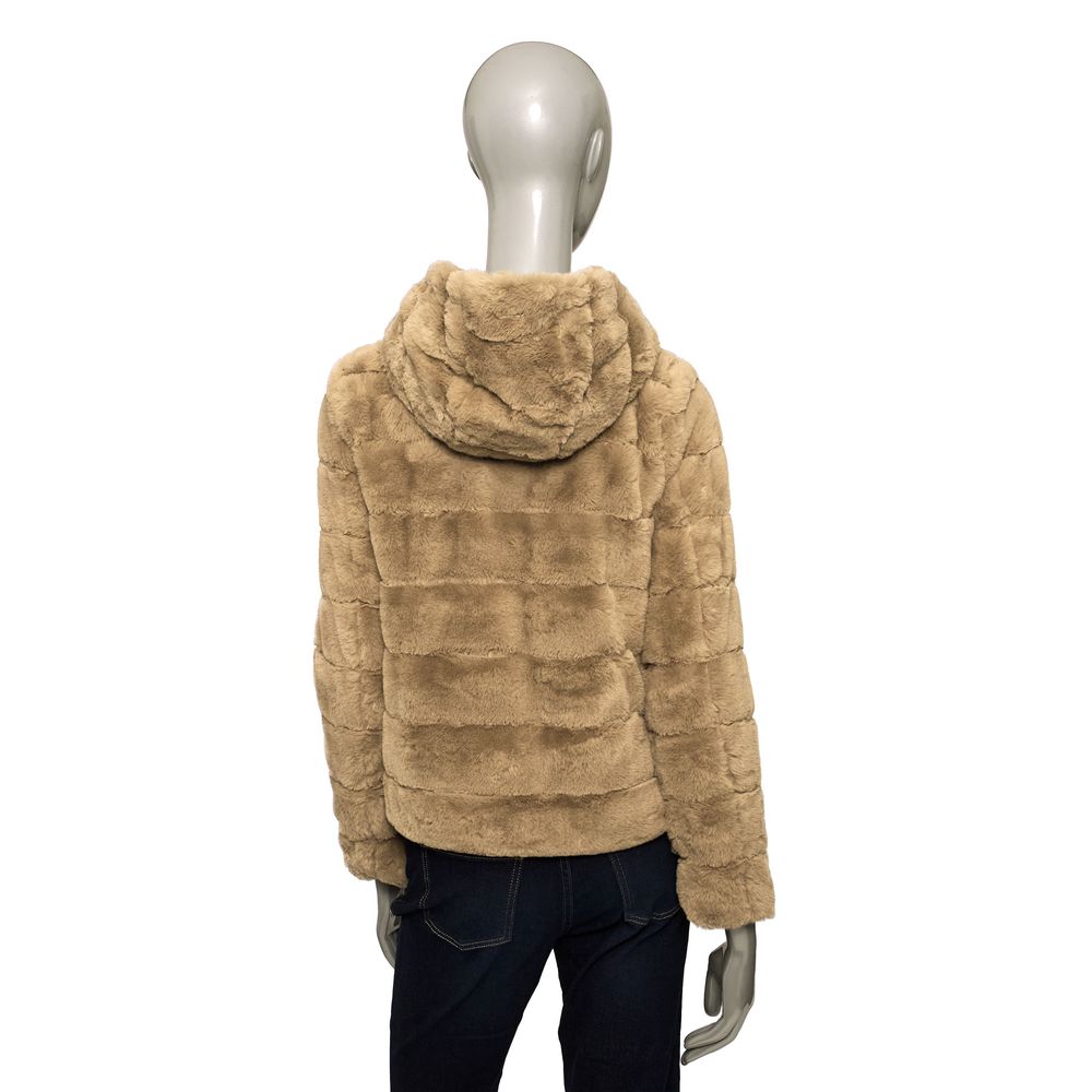 Chaquetas y abrigos de poliéster beige Baldinini Trend