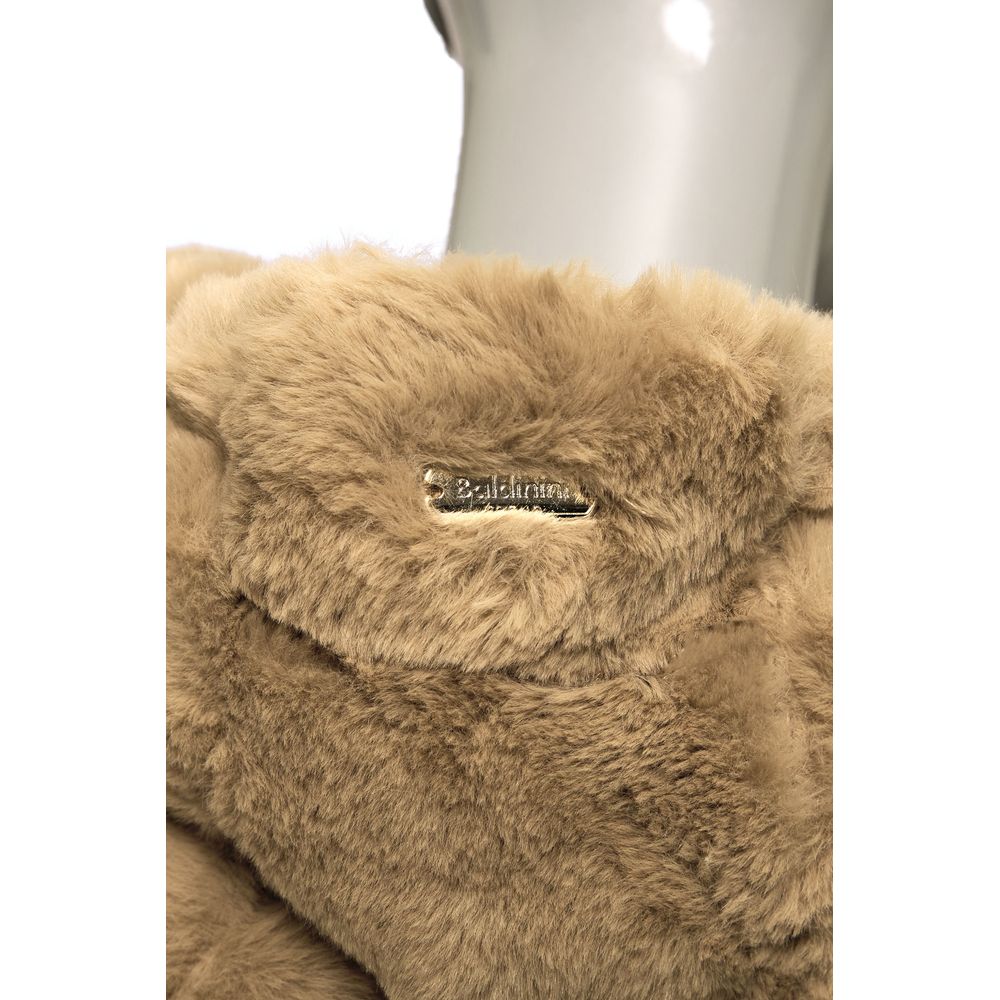 Chaquetas y abrigos de poliéster beige Baldinini Trend